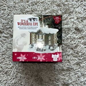 Enesco It's a Wonderful Life City Hall Series II Christmas Ornament 113364